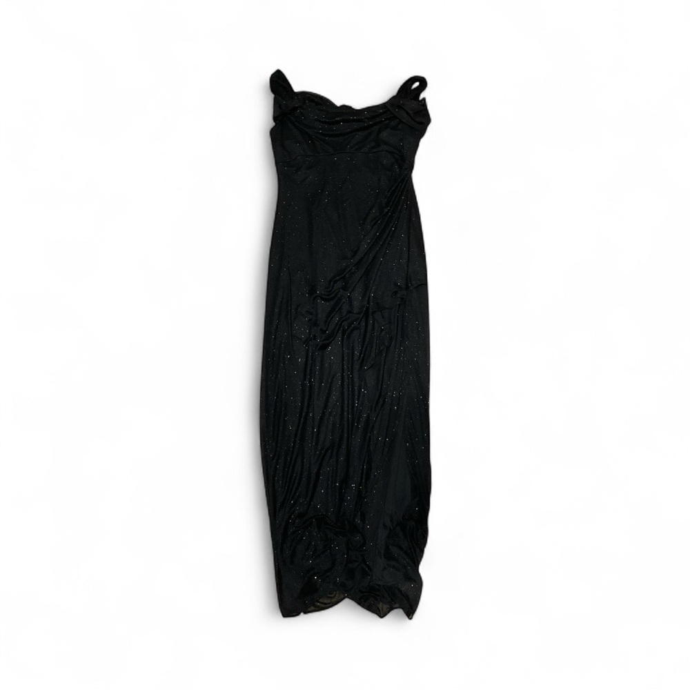 Alex Evenings Black Sparkle Maxi Dress